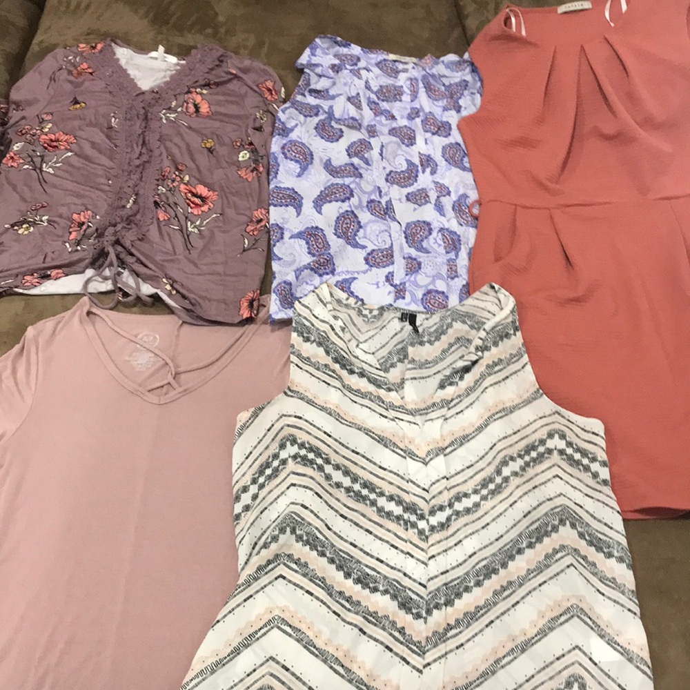 Spring Lot Maurice’s, Skies are Blue and Papaya